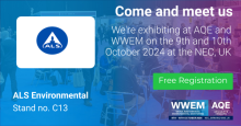 ALS to exhibit at WWEM - 9th - 10th October 2024